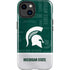 Michigan State University Jersey Split iPhone 15 Impact Case